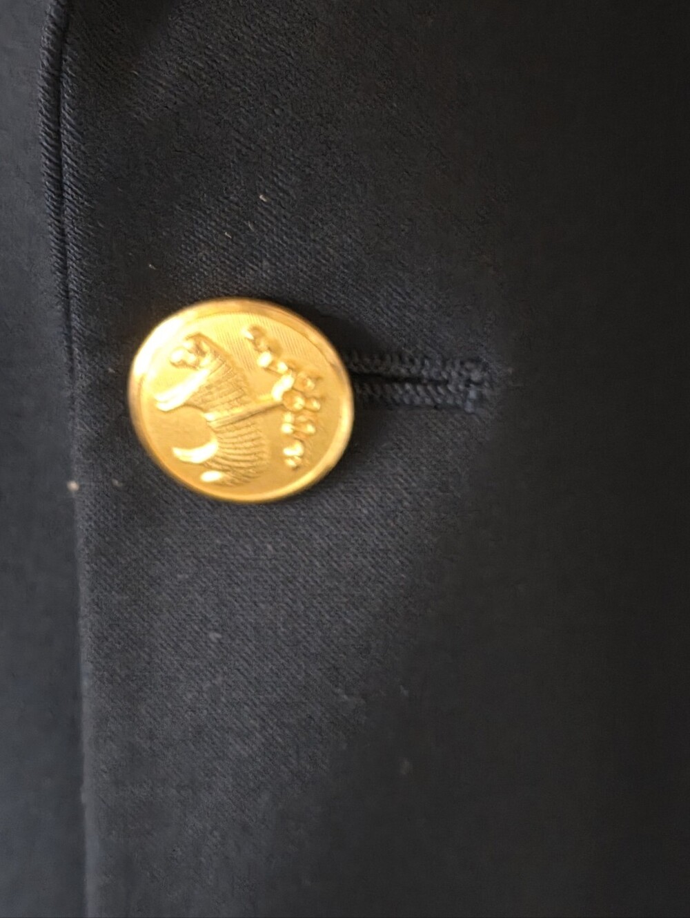 Brooks Brothers Loro Piana 56R Old Money Academia Formal Gold Button Wool Blazer - Picture 7 of 15